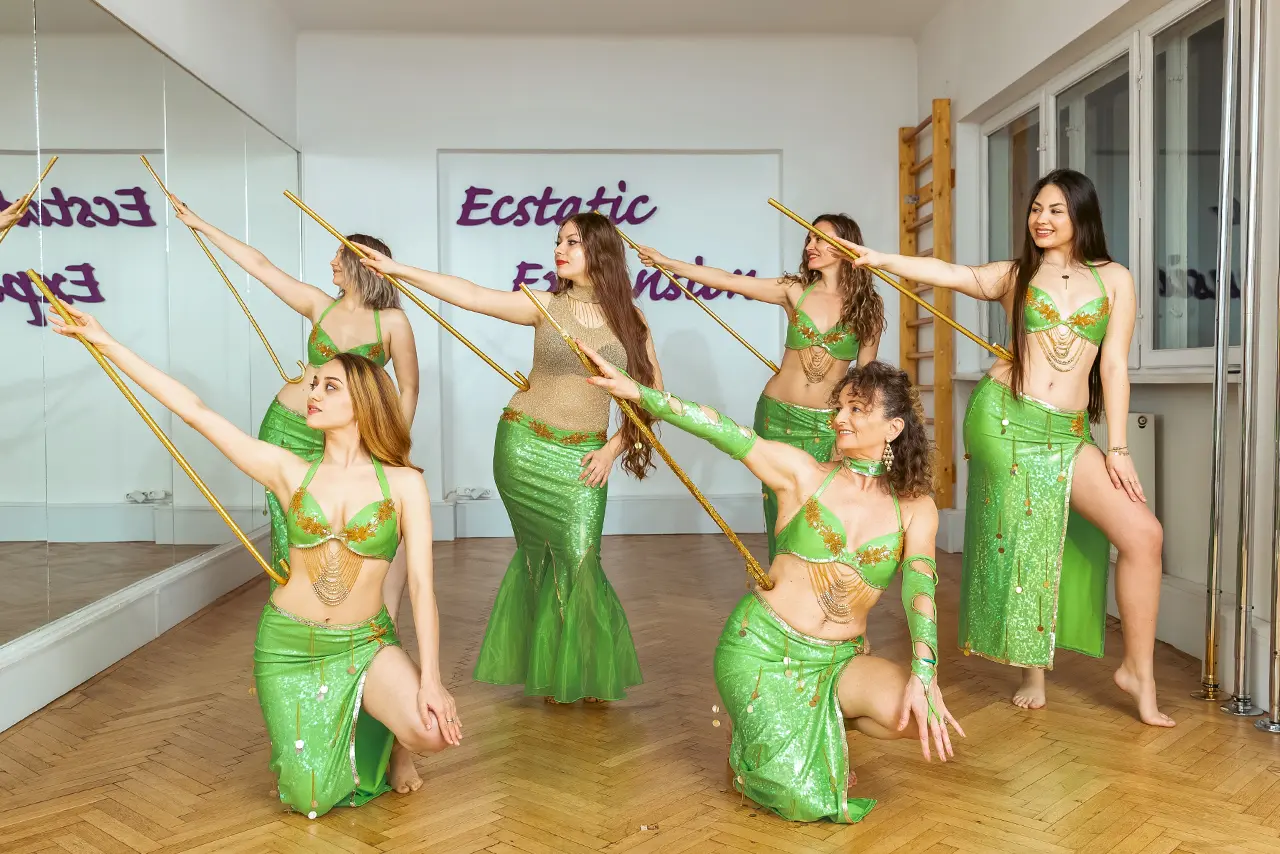 a group of Belly dancers